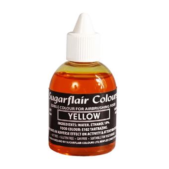 Picture of SUGARFLAIR EDIBLE YELLOW AIRBRUSH 60ML